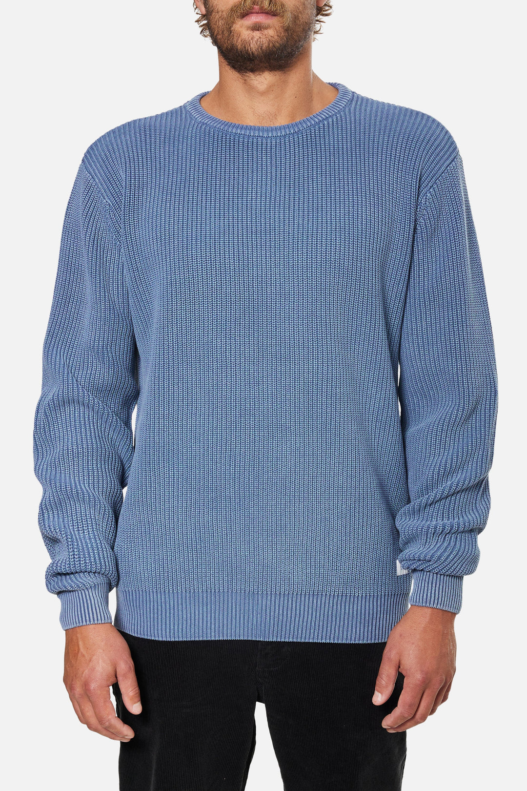 KATIN SWELL SWEATER - WASHED BLUE - Sun Diego Boardshop