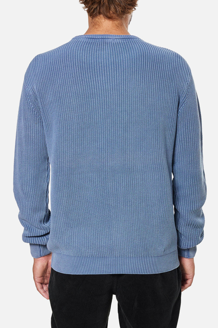 KATIN SWELL SWEATER - WASHED BLUE - Sun Diego Boardshop