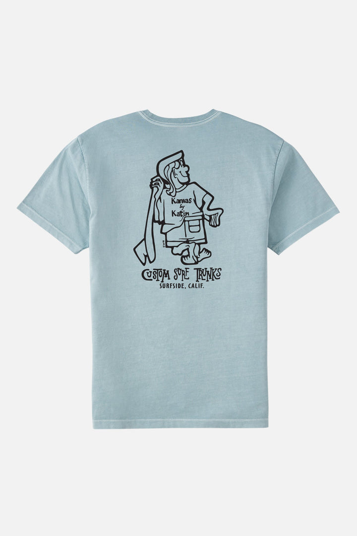 Katin K-Man Tee - Airforce Blue - Sun Diego Boardshop