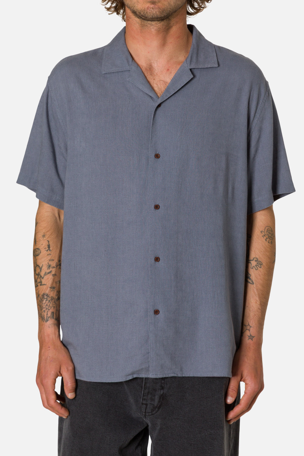 Katin Mens Teller Shirt Tempest Blue - Sun Diego Boardshop