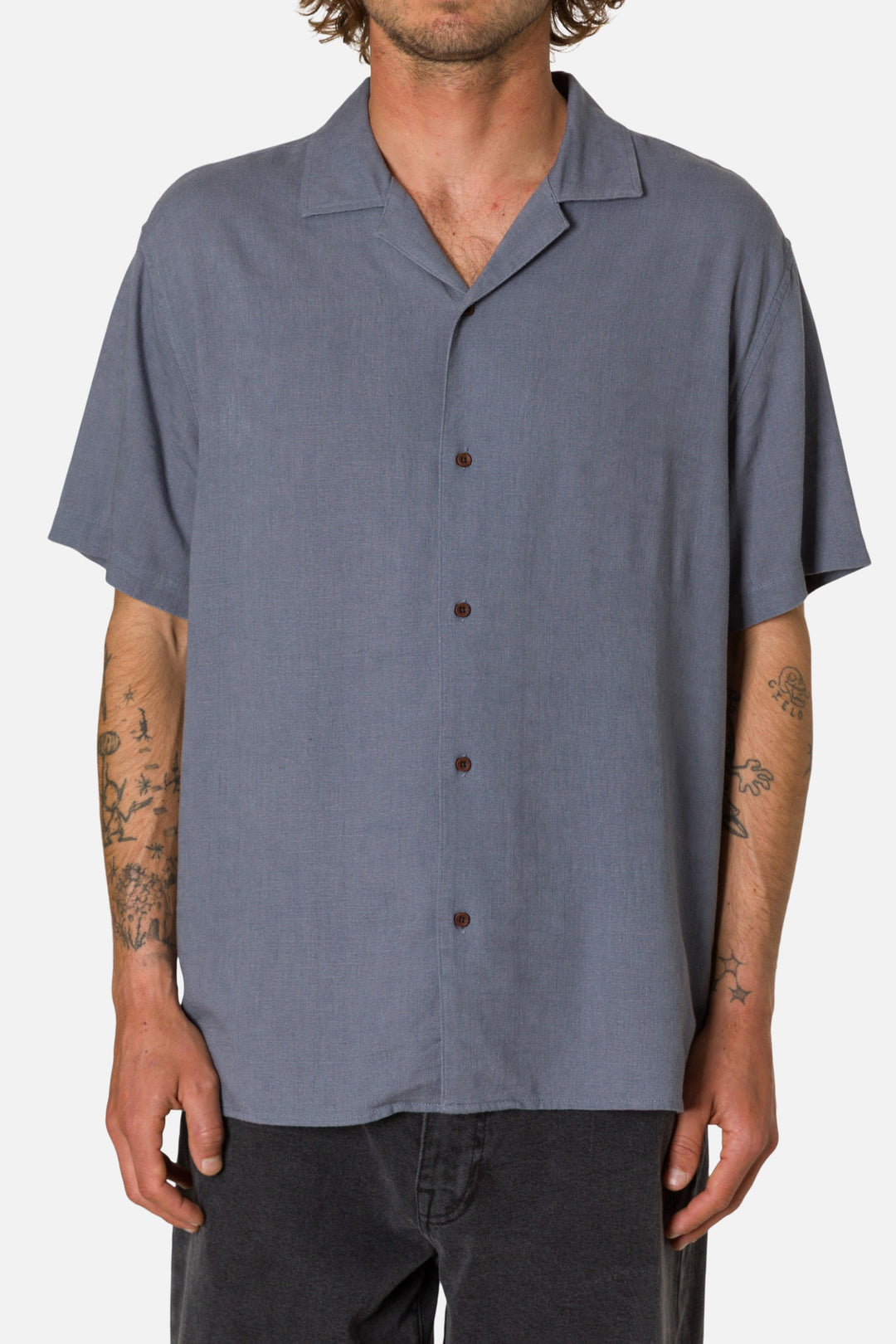 Katin Men's Teller Shirt - Tempest Blue - Sun Diego Boardshop
