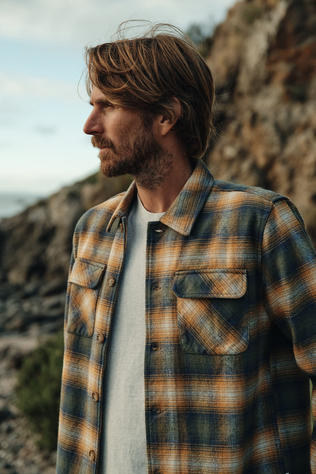 KATIN SHILOH FLANNEL - THYME - Sun Diego Boardshop