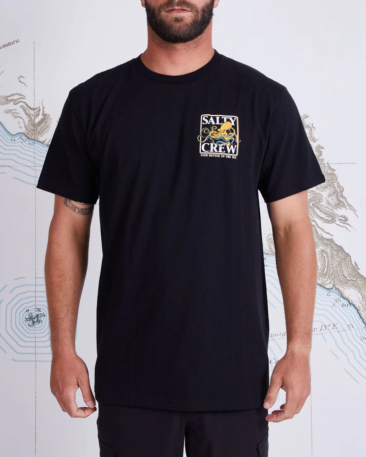 Salty Crew Ink Slinger Classic Tee - Black - Sun Diego Boardshop