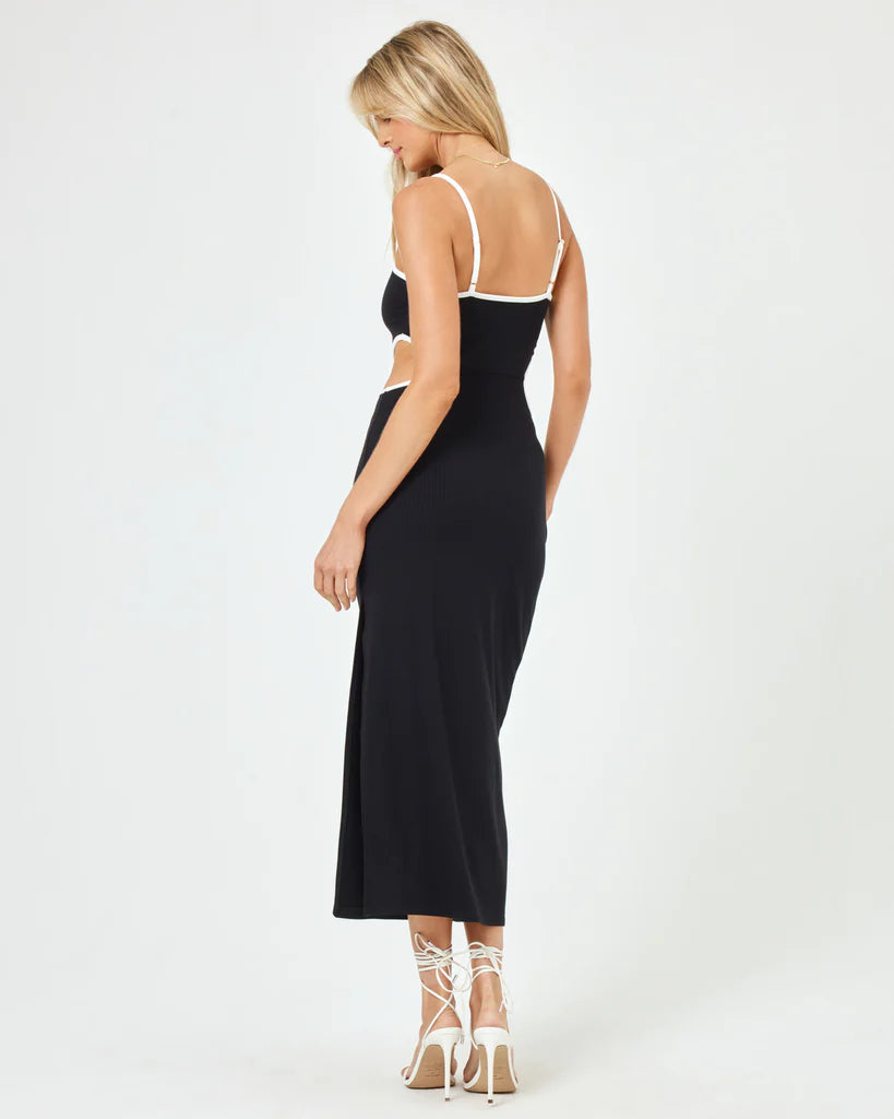 Lspace Libra Dress - Black/Cream - Sun Diego Boardshop