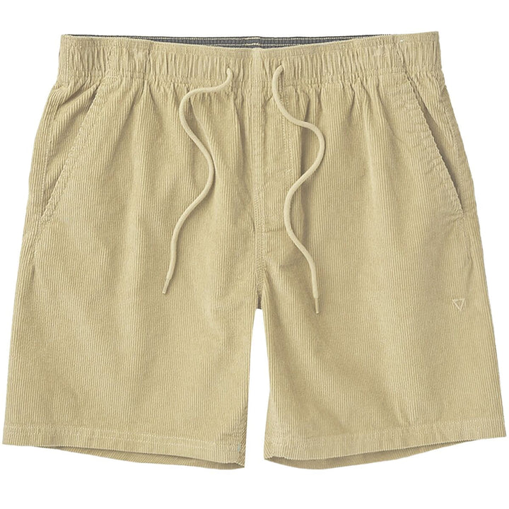Vissla No See Ums Cord Eco 17" Elastic Walkshort - Light Khaki - Sun Diego Boardshop