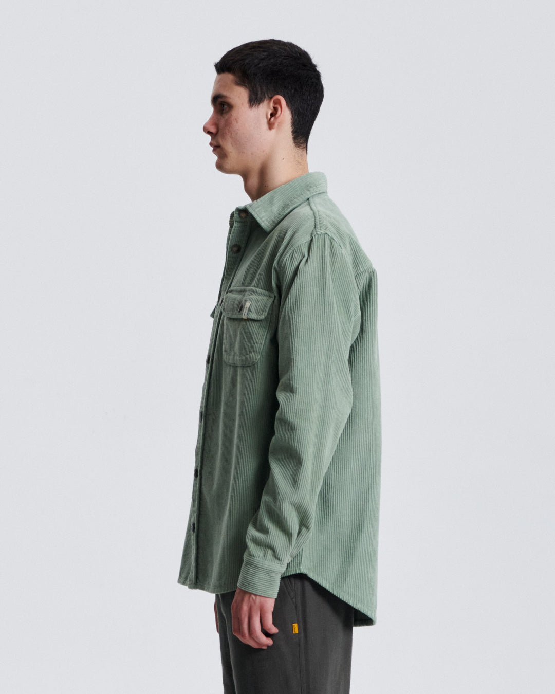 Critical Slide Surface Cord Overshirt - Sage - Sun Diego Boardshop
