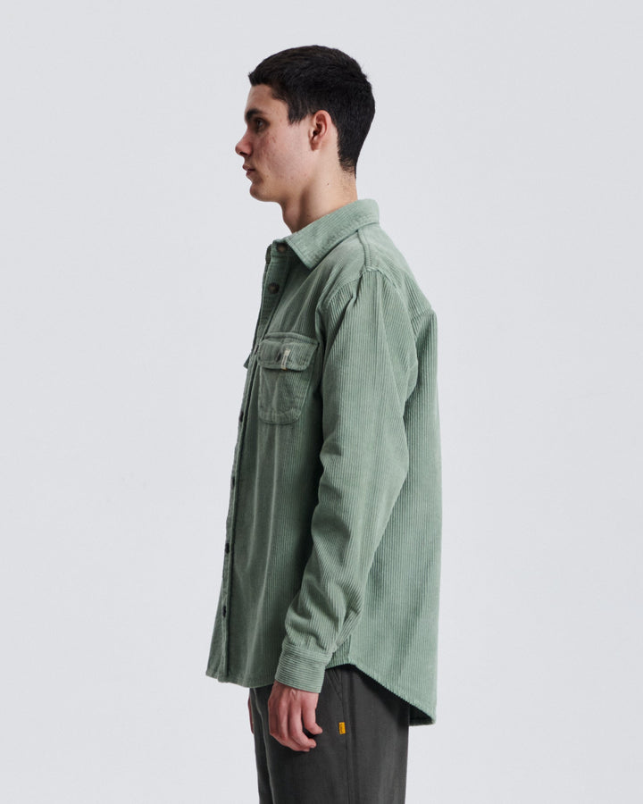Critical Slide Surface Cord Overshirt - Sage - Sun Diego Boardshop