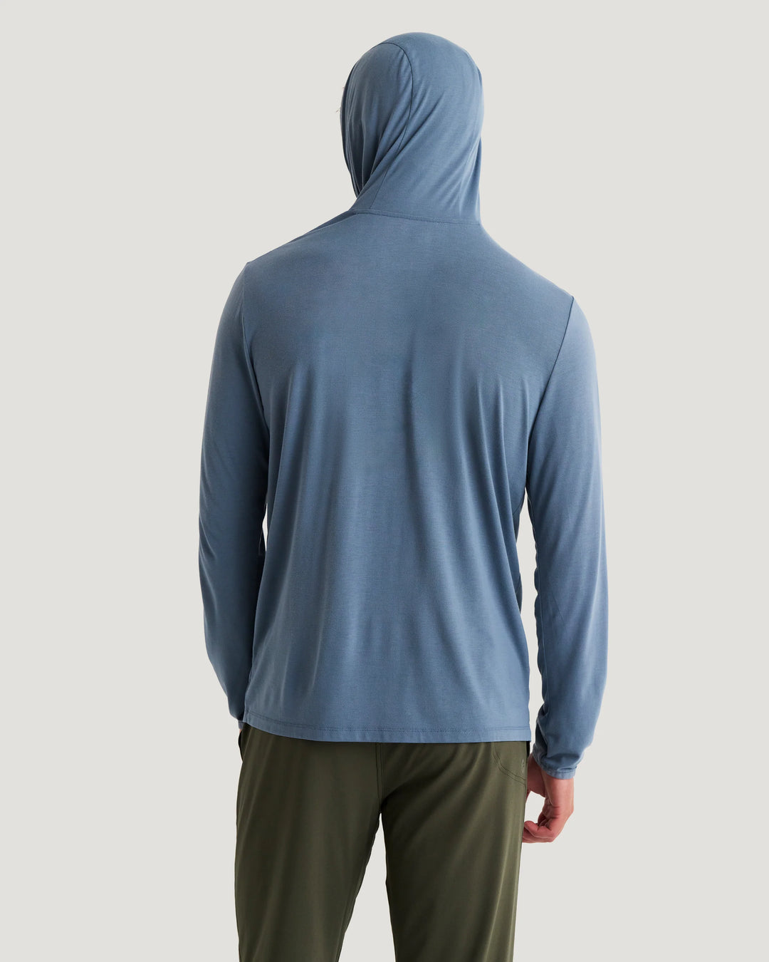 Free Fly Men's Men's Bamboo Lightweight Hoodie - Pacific Blue - Sun Diego Boardshop