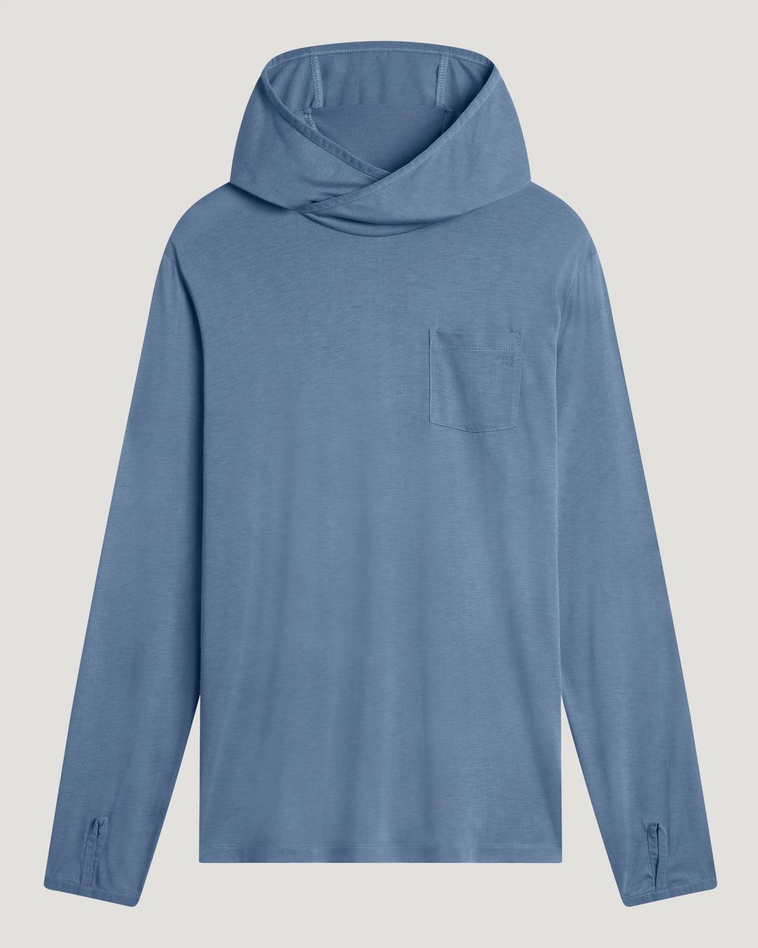 Free Fly Men's Men's Bamboo Lightweight Hoodie - Pacific Blue - Sun Diego Boardshop
