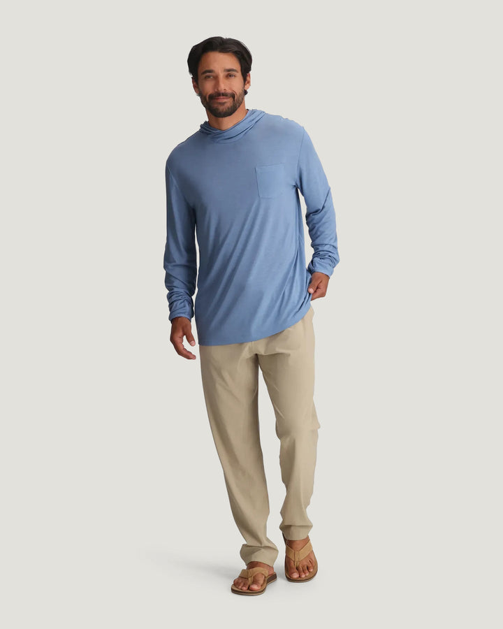Free Fly Men'S Bamboo Lightweight Hoodie - Last Light - Sun Diego Boardshop
