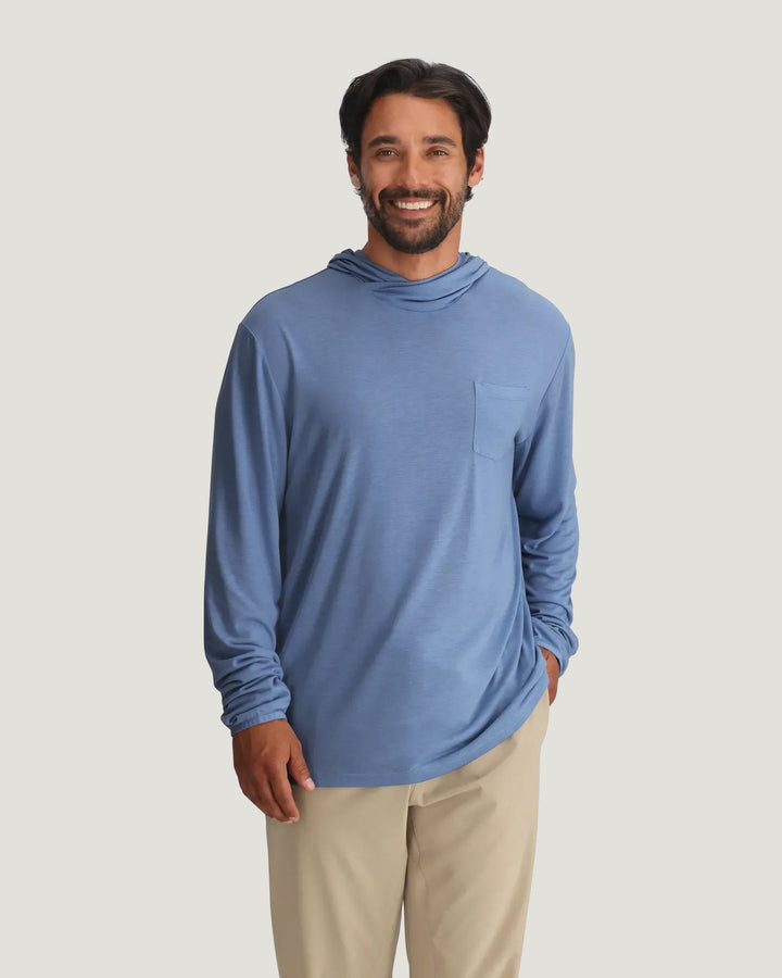 Free Fly Men'S Bamboo Lightweight Hoodie - Last Light - Sun Diego Boardshop
