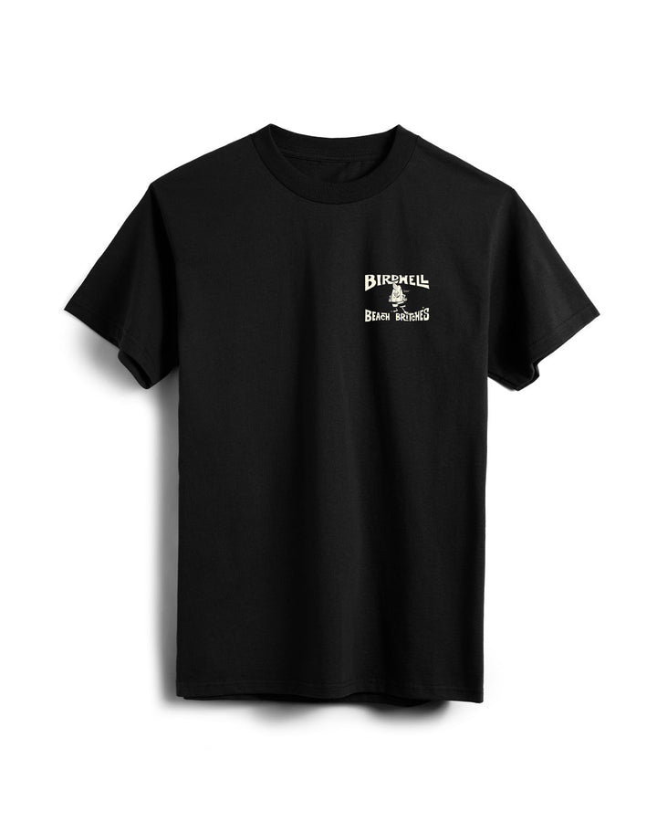 Birdwell License Plate T-Shirt - Black White - Sun Diego Boardshop