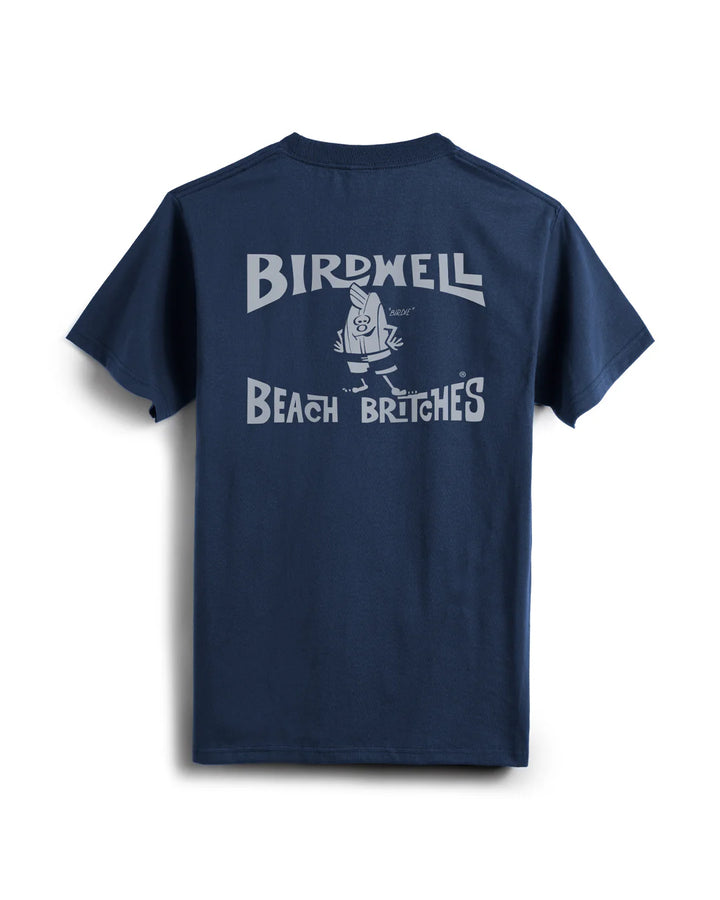 Birdwell 
LICENSE PLATE T-SHIRT - NAVY/SLATE - Sun Diego Boardshop