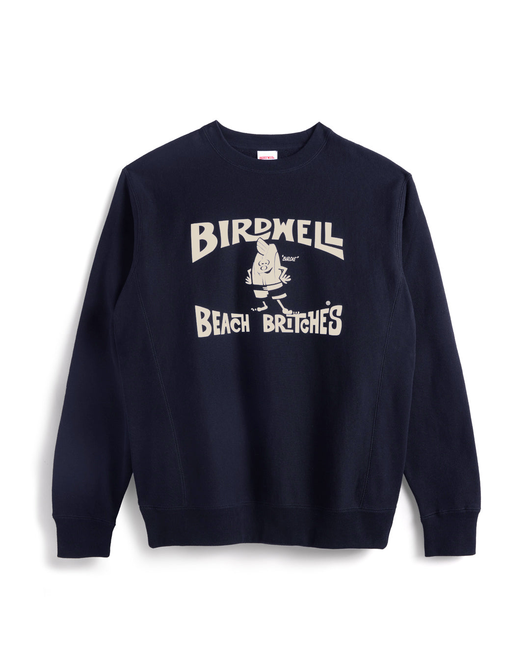 Birdwell License Plate Crew Sweatshirt - NAVY - Sun Diego Boardshop