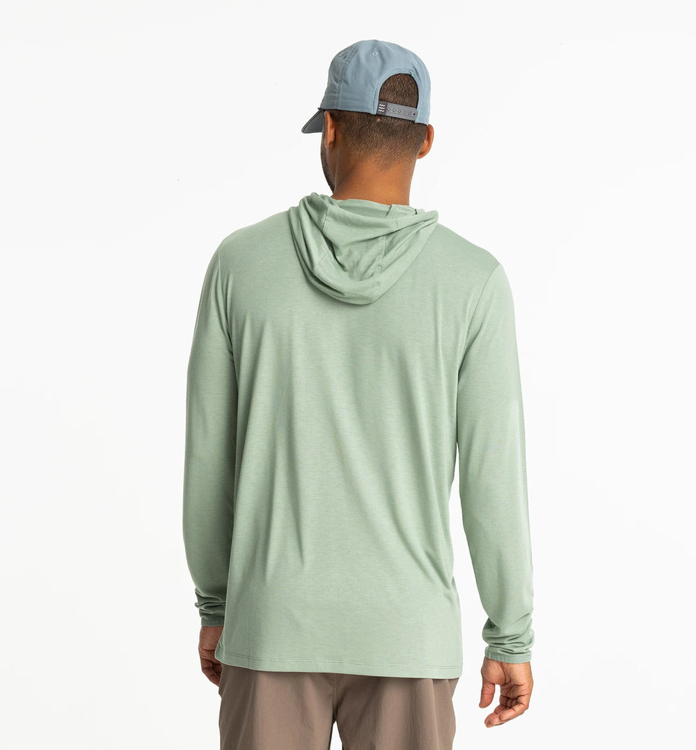 Free Fly Men Men's Bamboo Lightweight Hoodie - PALM GREEN - Sun Diego Boardshop