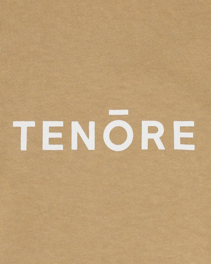 Tenore Logo Fleece Crew - KHAKI - Sun Diego Boardshop