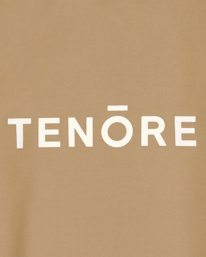 Tenore Logo Fleece Crewneck - KHAKI - Sun Diego Boardshop