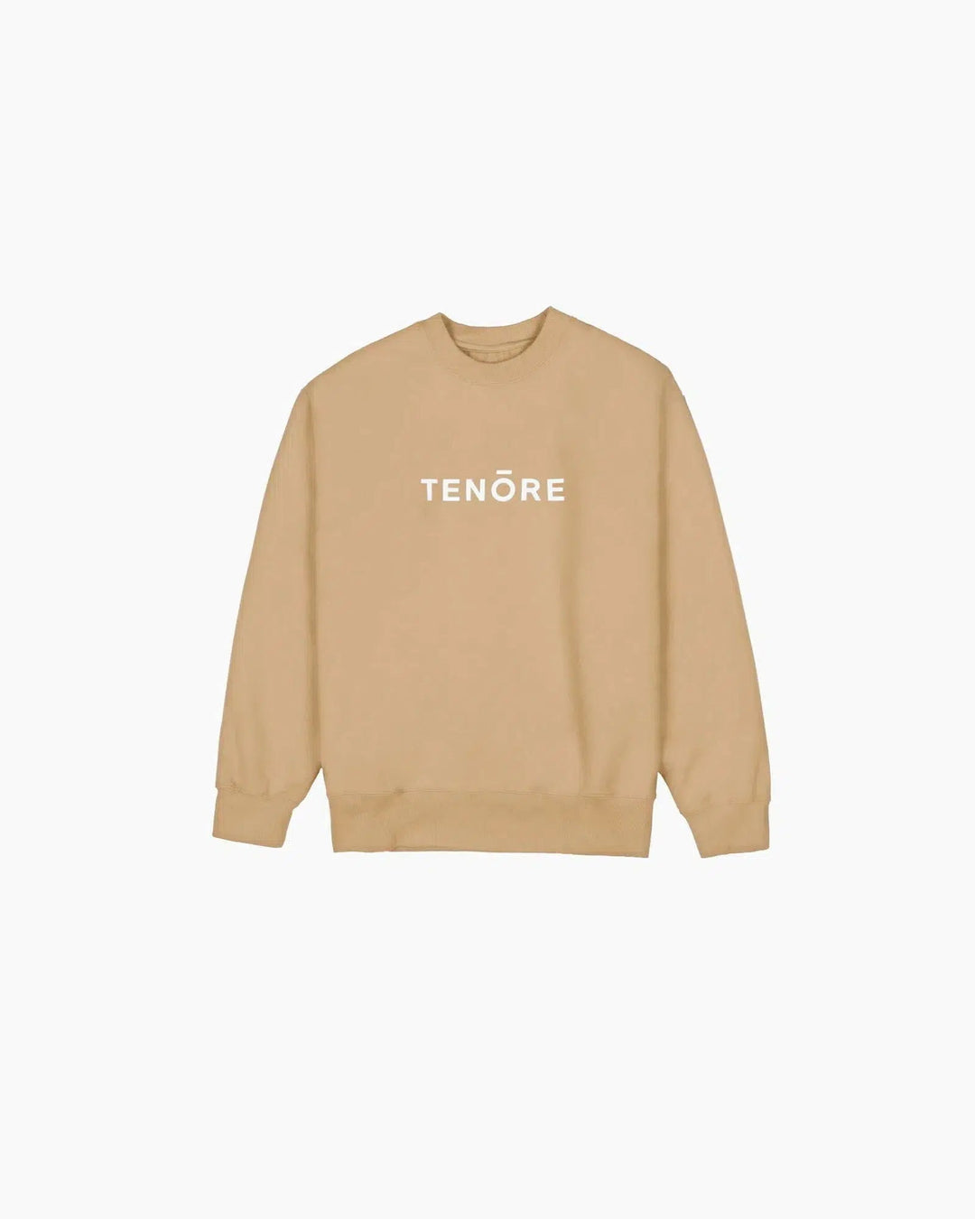 Tenore Logo Fleece Crewneck - KHAKI - Sun Diego Boardshop