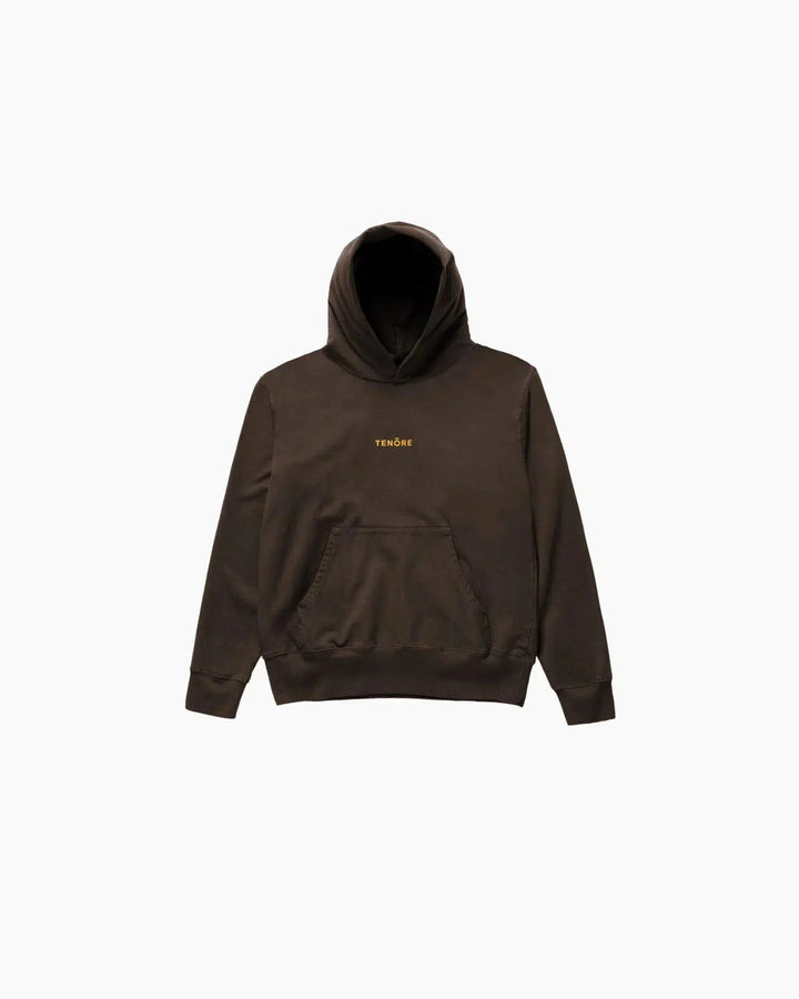 Tenore Logo Fleece Hoodie - BARK - Sun Diego Boardshop