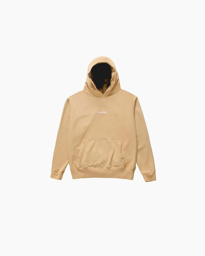 Tenore Logo Fleece Hoodie - KHAKI - Sun Diego Boardshop