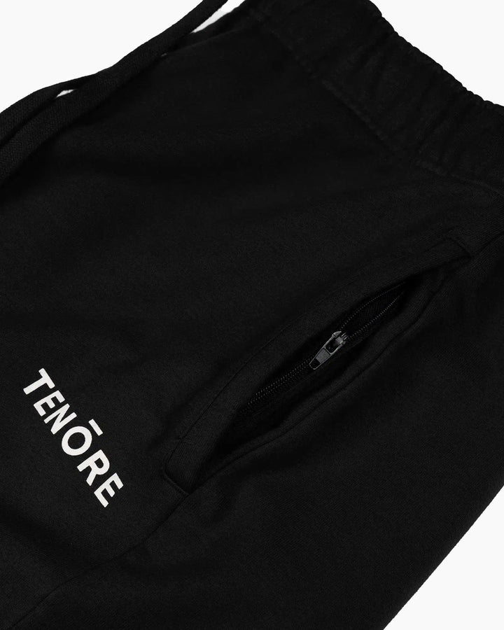 Tenore Logo Fleece Sweatpant - BLACK - Sun Diego Boardshop