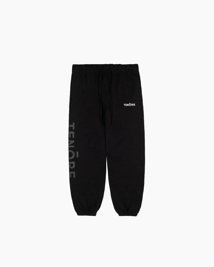 Tenore Logo Fleece Sweatpant - BLACK - Sun Diego Boardshop