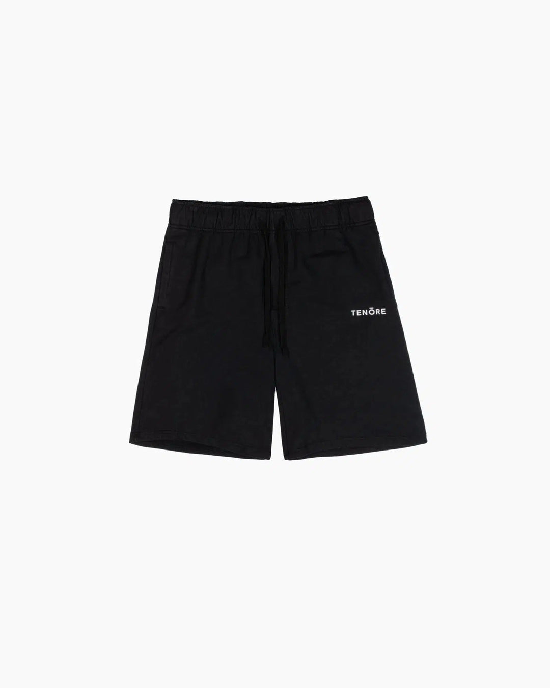 Tenore Logo Fleece Sweatshort - BLACK - Sun Diego Boardshop