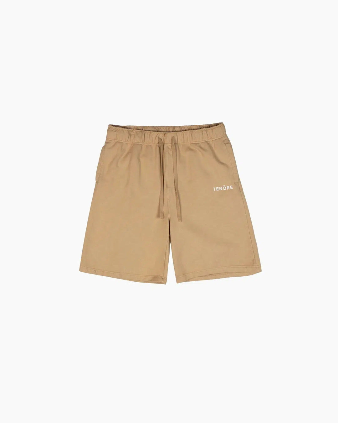 Tenore Logo Fleece Sweatshort - KHAKI - Sun Diego Boardshop