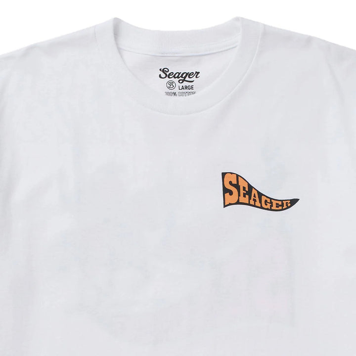 Seager Men's Long Ride Tee - White