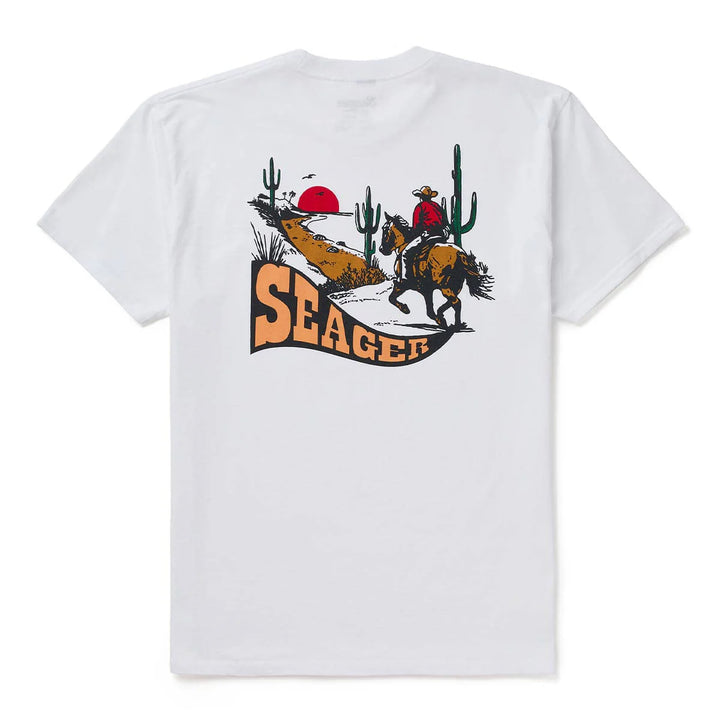 Seager Men's Long Ride Tee - White
