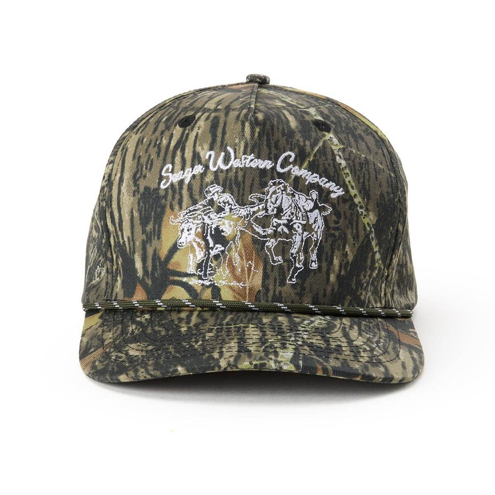 Seager Mens Los Rios Canvas Snapback Camo - Sun Diego Boardshop