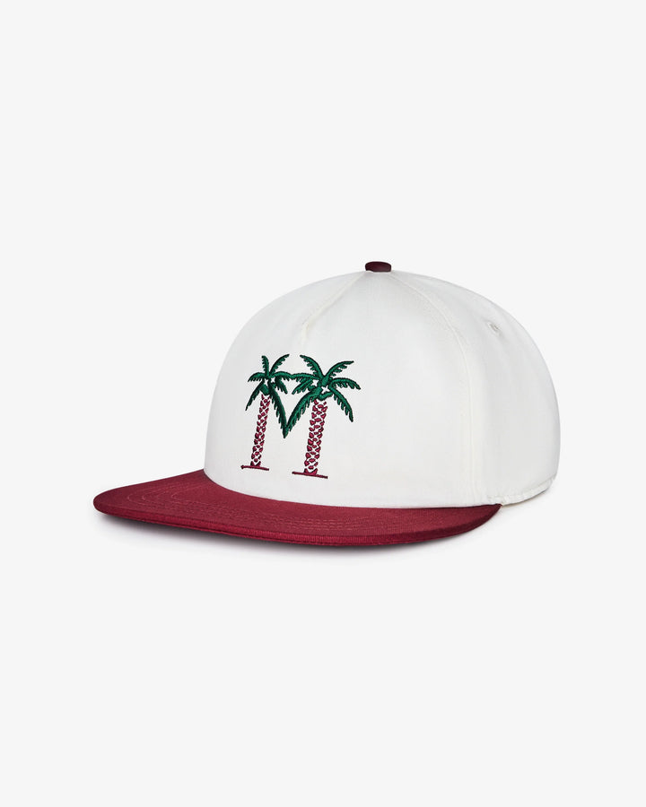 Malbon Men's Palma Drive Snapback - Whisper White - Sun Diego Boardshop