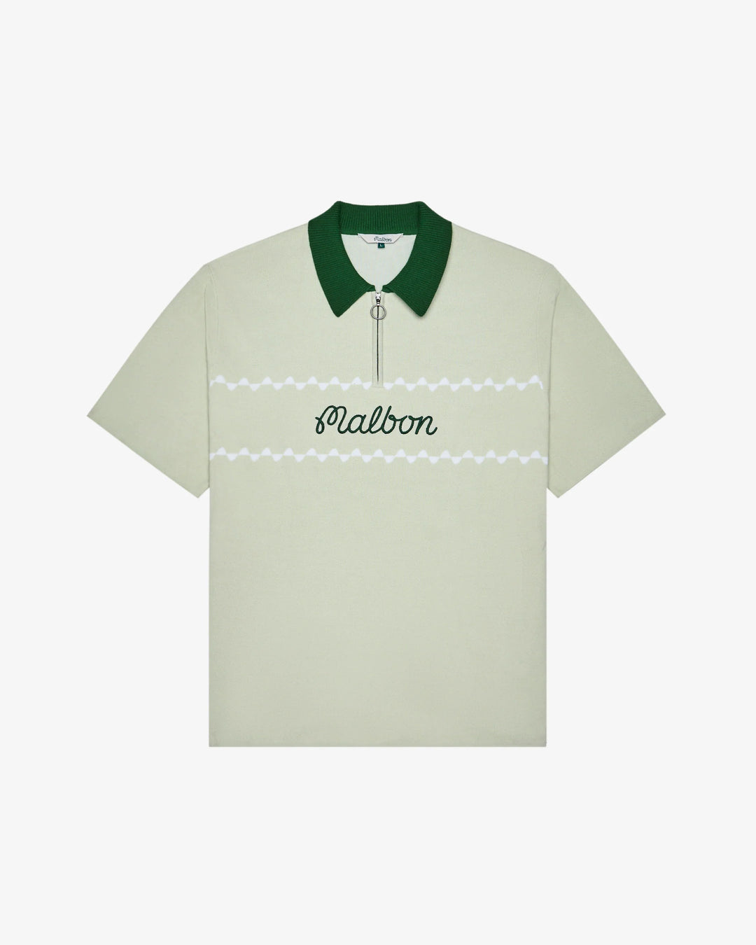 Malbon Men's Benny Polo - Green Tint - Sun Diego Boardshop