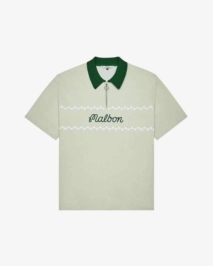 Malbon Men's Benny Polo - Green Tint - Sun Diego Boardshop
