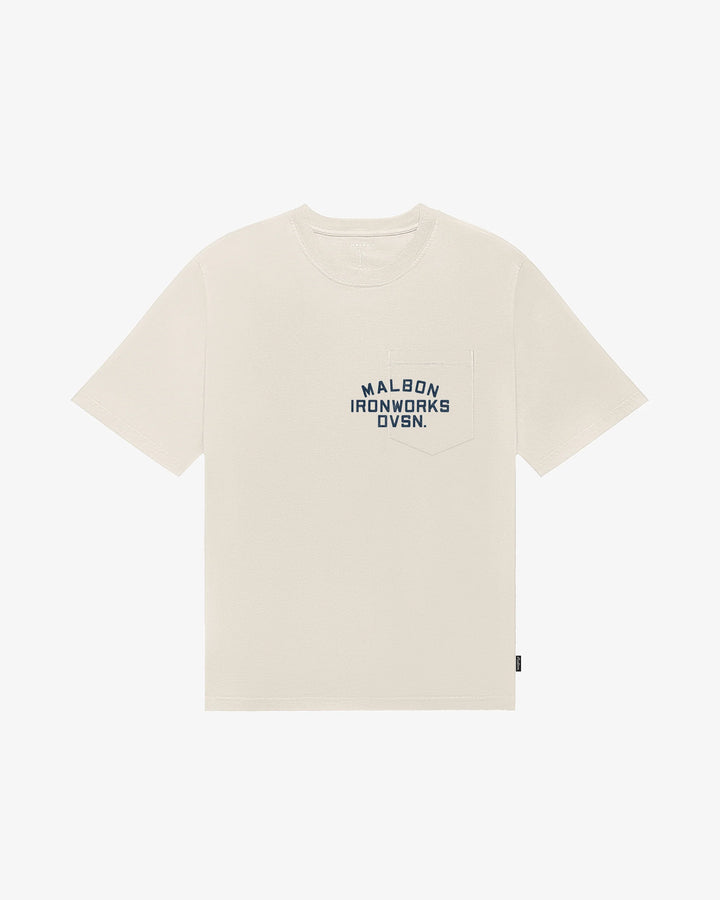 Malbon Men's Vista Ironworks Tee - Ivory - Sun Diego Boardshop
