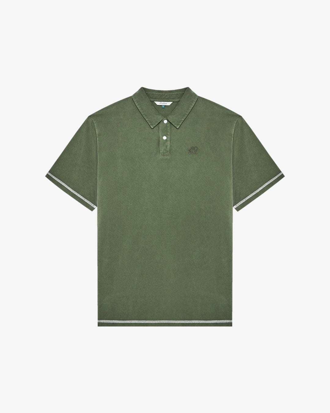Malbon Men's Fairway Overdyed Polo - Rifle Green - Sun Diego Boardshop