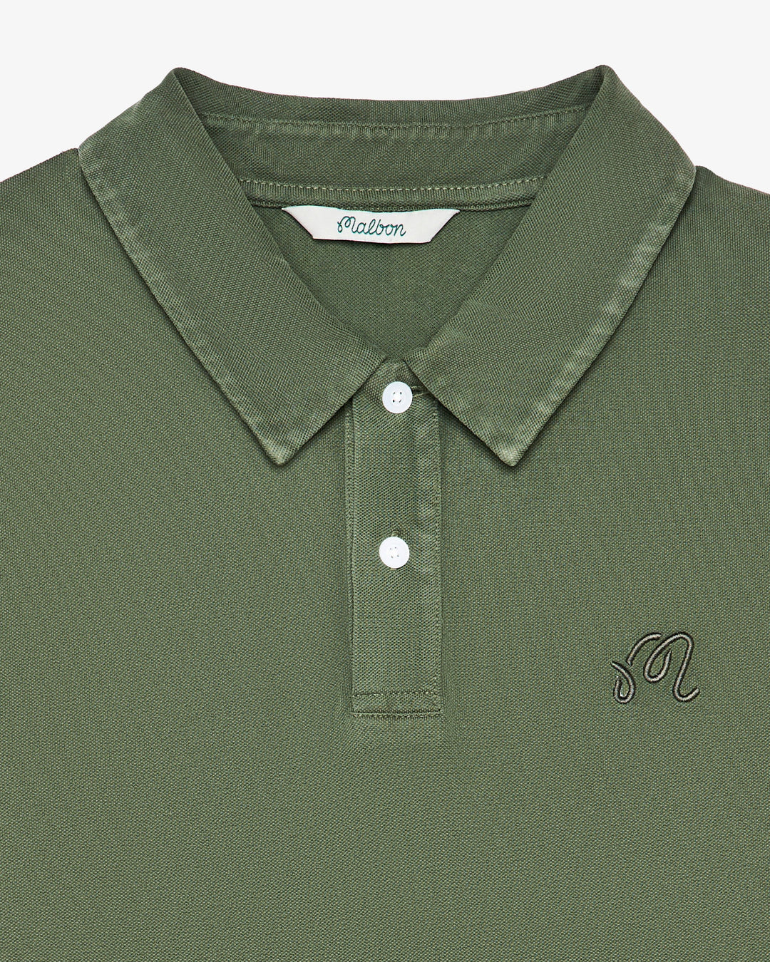 Malbon Men's Fairway Overdyed Polo - Rifle Green - Sun Diego Boardshop