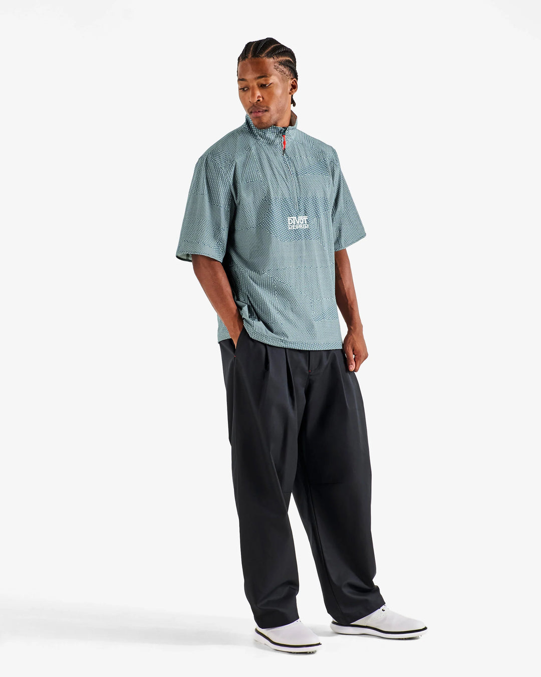 Malbon Men's Divot Repair Windshirt - Denim - Sun Diego Boardshop