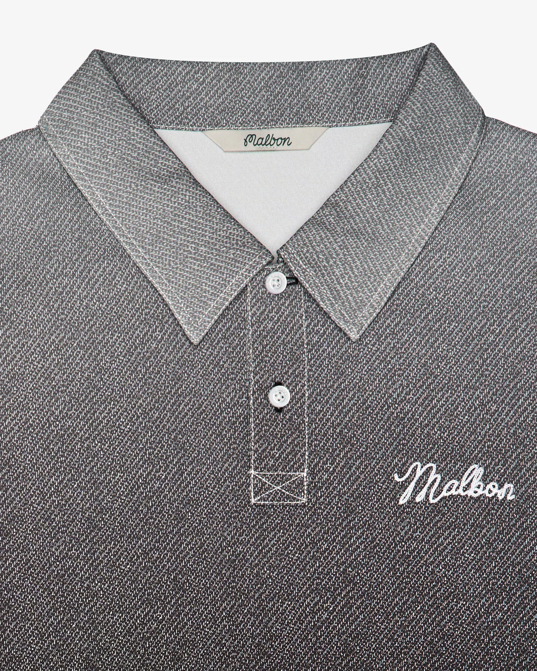 Malbon Men's Ironfade Polo - Black - Sun Diego Boardshop