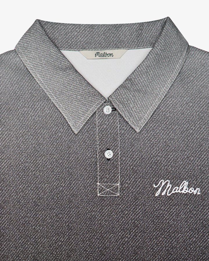 Malbon Men's Ironfade Polo - Black - Sun Diego Boardshop
