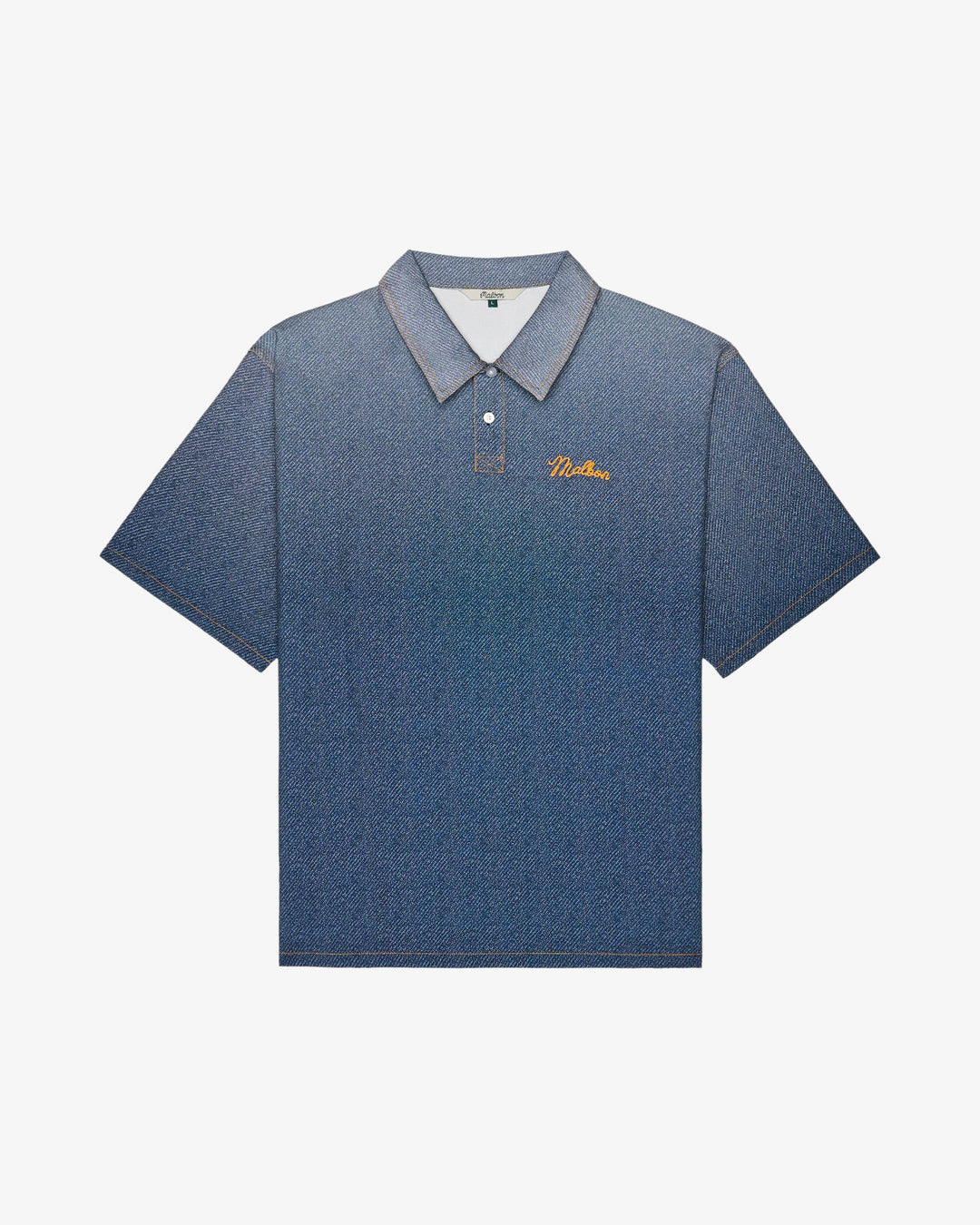 Malbon Men's Ironfade Polo - Dusty Navy - Sun Diego Boardshop