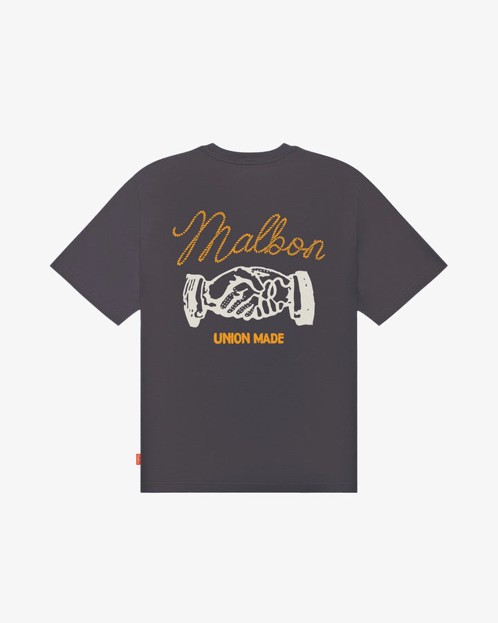 Malbon Men's Vista Union Made Tee - Black - Sun Diego Boardshop