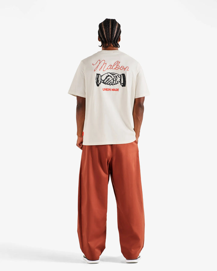 Malbon Men's Vista Union Made Tee - Ivory - Sun Diego Boardshop