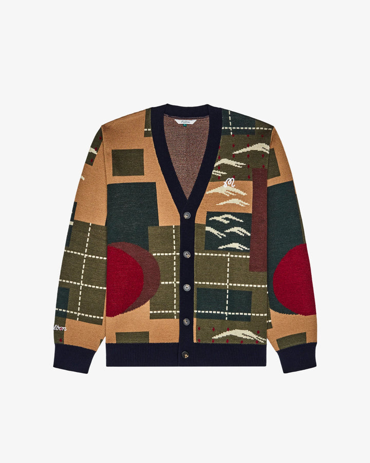 Malbon Men's Edo Cardigan - Multi - Sun Diego Boardshop