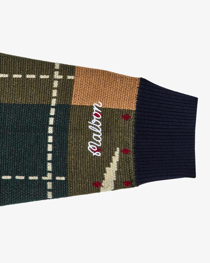Malbon Men's Edo Cardigan - Multi - Sun Diego Boardshop