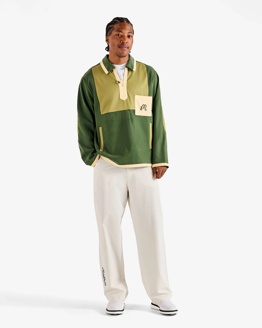 Malbon Men's Repair Pullover - Vintage Olive - Sun Diego Boardshop