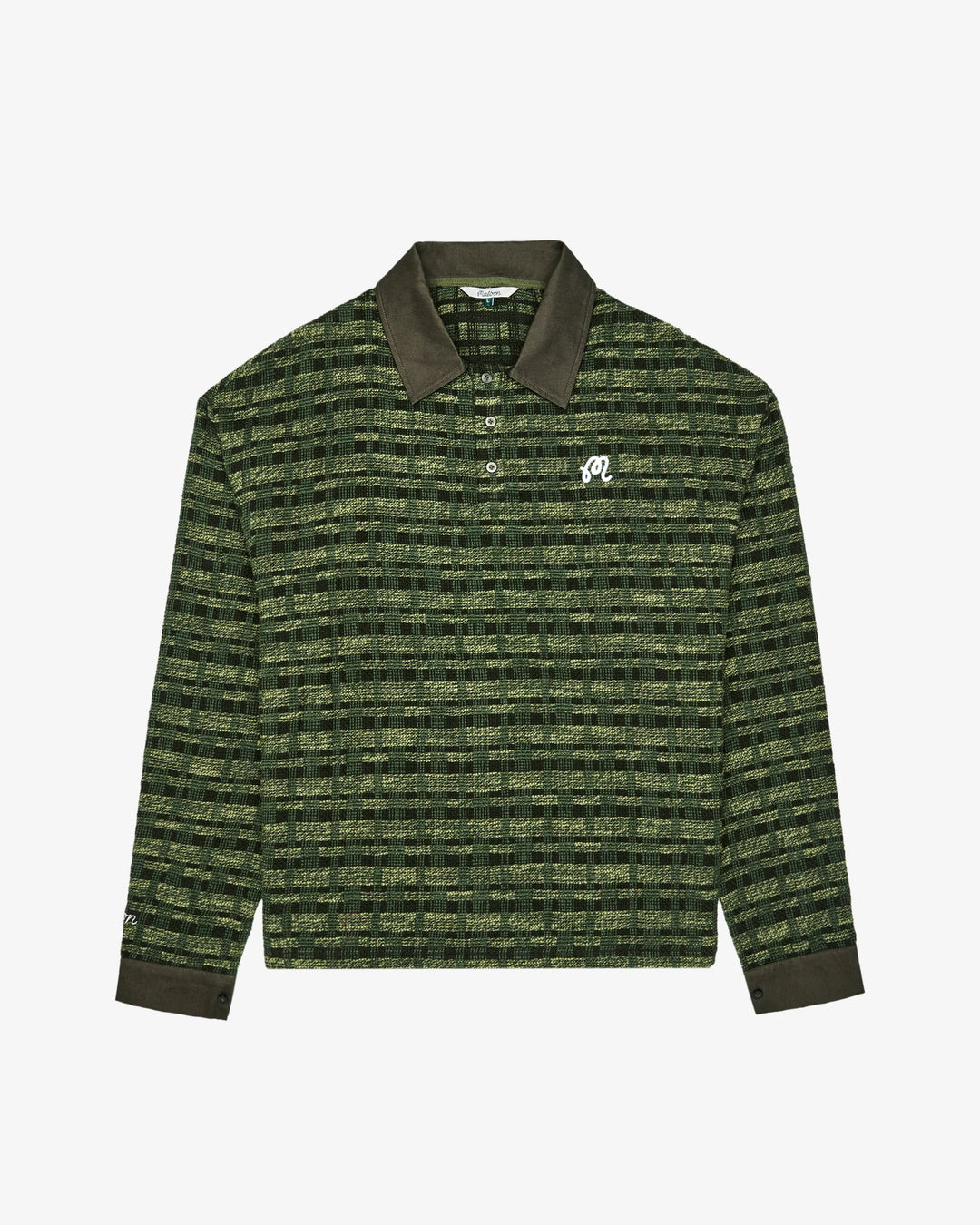 Malbon Men's Wabi Polo - Olive - Sun Diego Boardshop