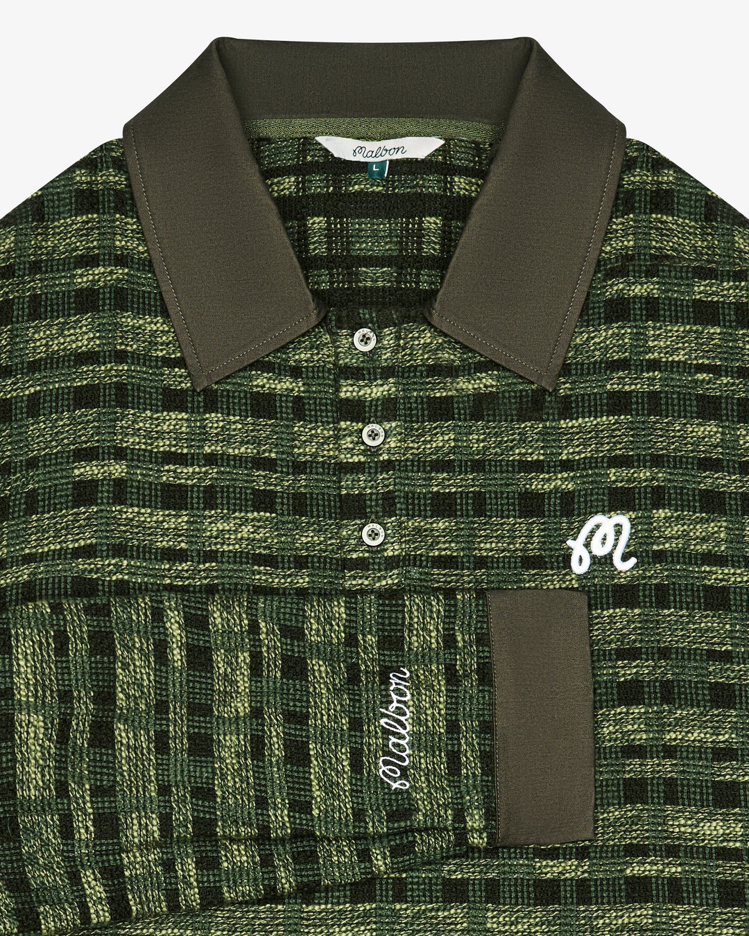Malbon Men's Wabi Polo - Olive - Sun Diego Boardshop