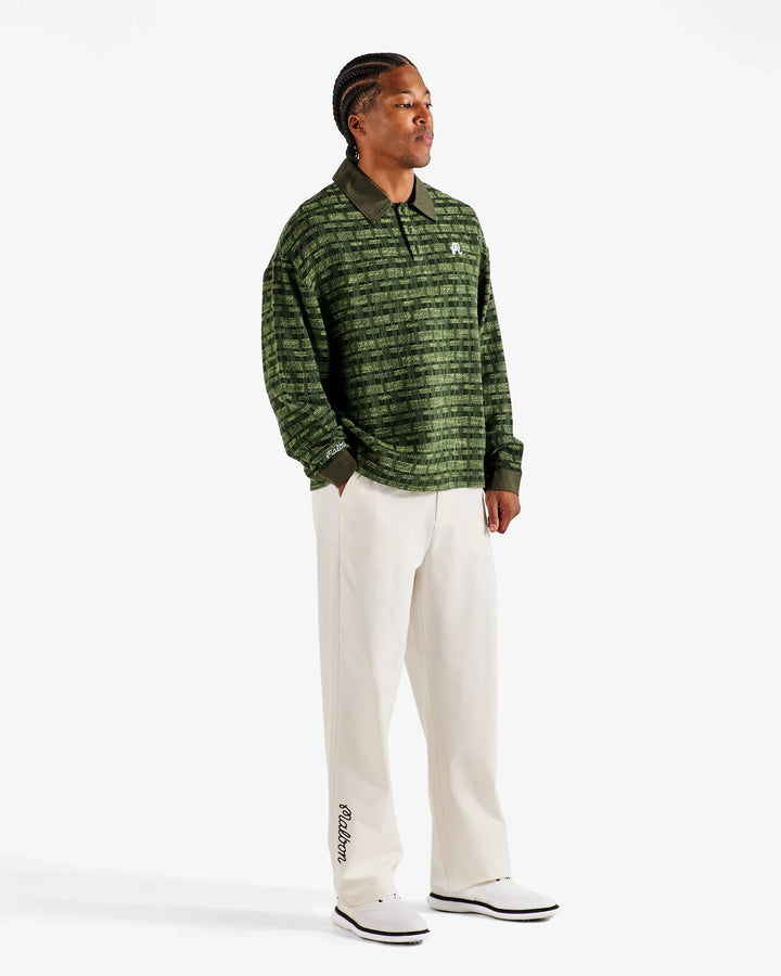 Malbon Men's Wabi Polo - Olive - Sun Diego Boardshop