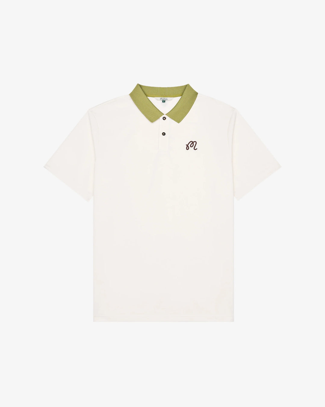 Malbon Men's Fairway Hex Polo - Ivory - Sun Diego Boardshop